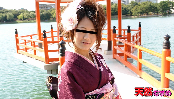 10MU 010111_01 AYUMI MATSUI của người đứng đầu về nghiệp dư ở kimono từ năm mới